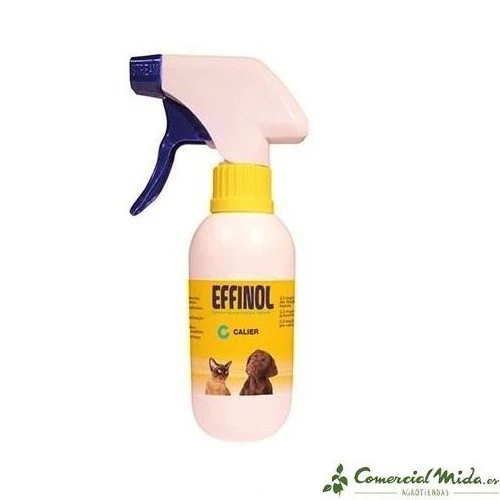 Spray EFFINOL antiparasitario para perros y gatos