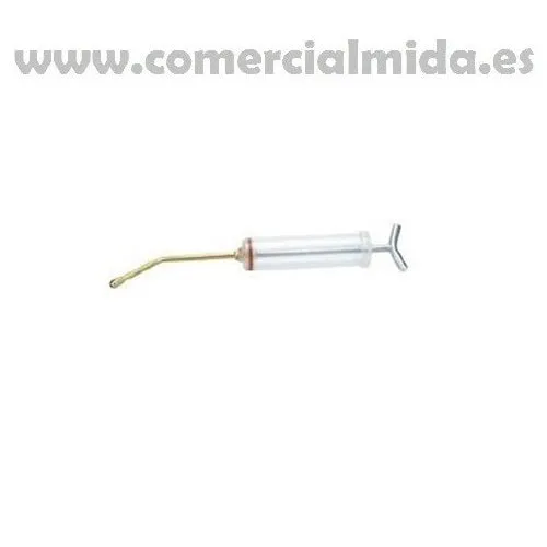 Jeringa bucal dosificadora con cánula