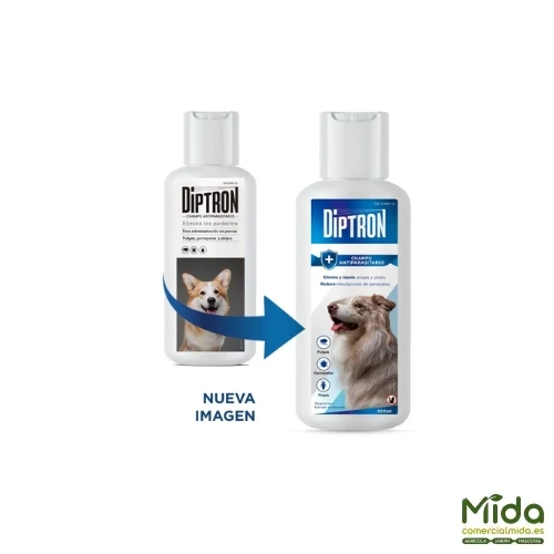 DIPTRON Champú Antiparasitario para Perros 500 ml