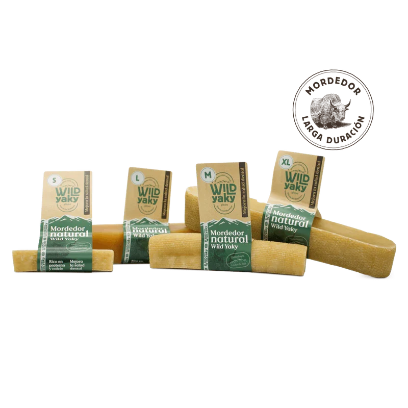 Wild Yaky – Mordedor natural de leche de yak del Himalaya (Talla L)