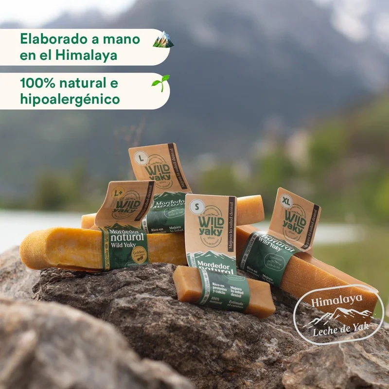 Wild Yaky – Mordedor natural de leche de yak del Himalaya (Talla M)