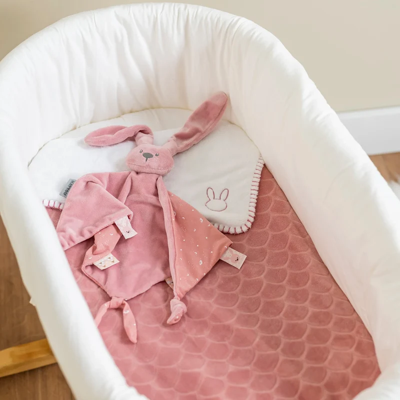 Nattou Maxi Doudou Brilha no Escuro Rosa Velho