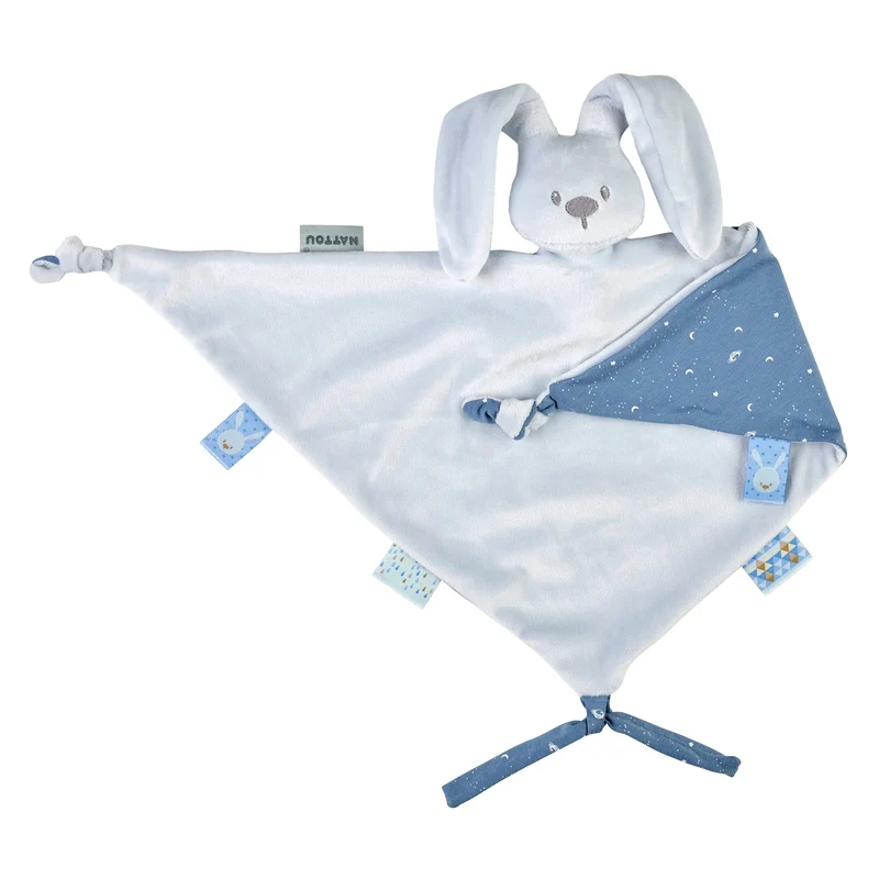 Nattou Maxi Doudou Brilha no Escuro Azul