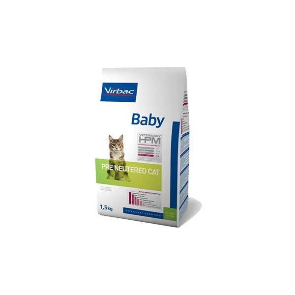 Virbac HPM Baby Cat Pre Neutered 1,5Kg