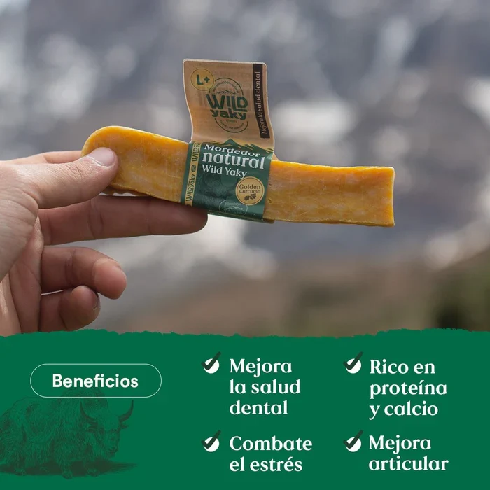 Wild Yaky Golden: El Mordedor Ancestral del Himalaya con Cúrcuma (Talla M+)