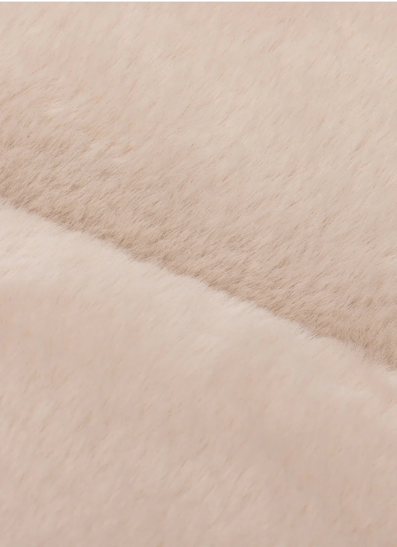 ROLL BED - FURRY SOFT BEIGE