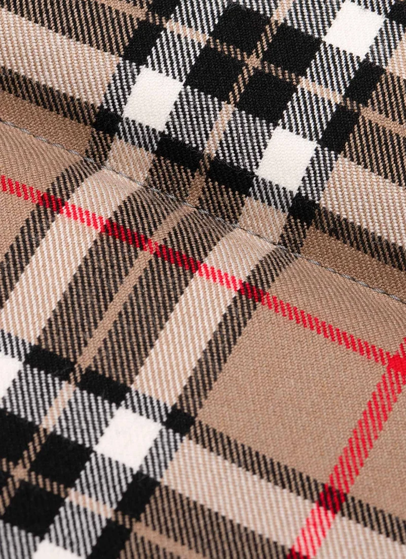 SAND TARTAN ROLL BED