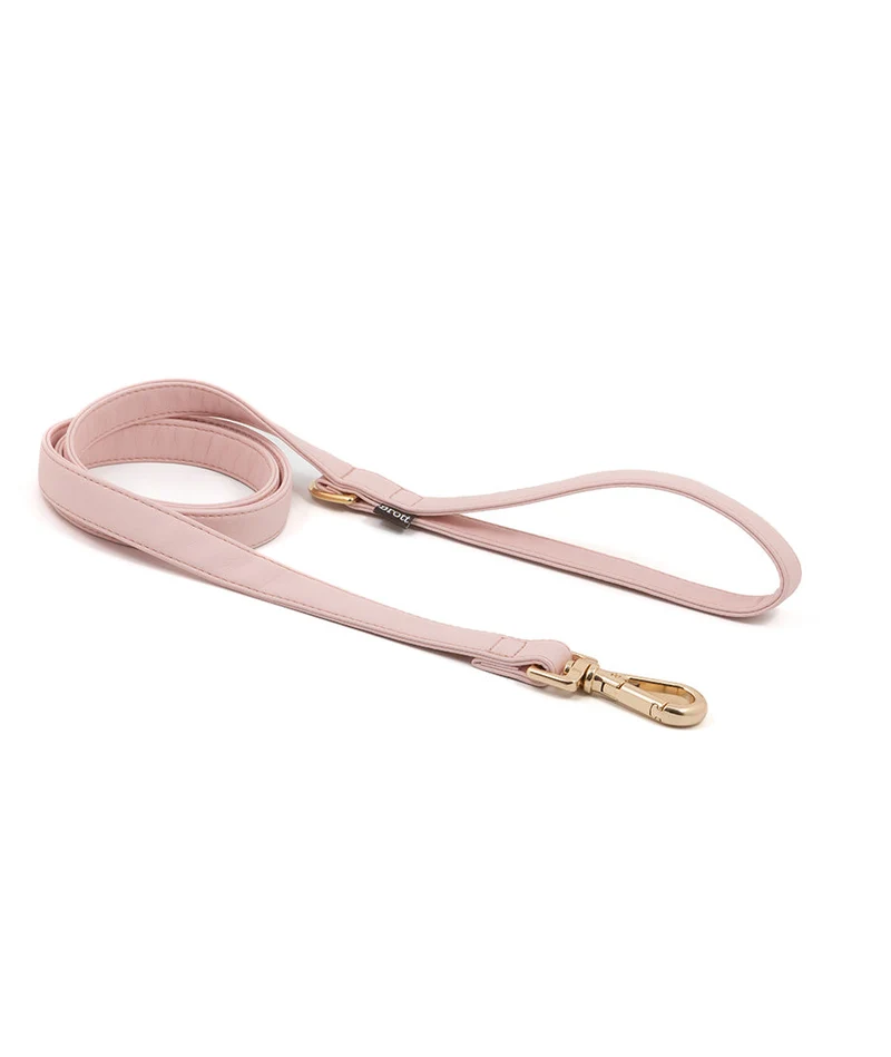 Correa perro Essence Soft Pink gold