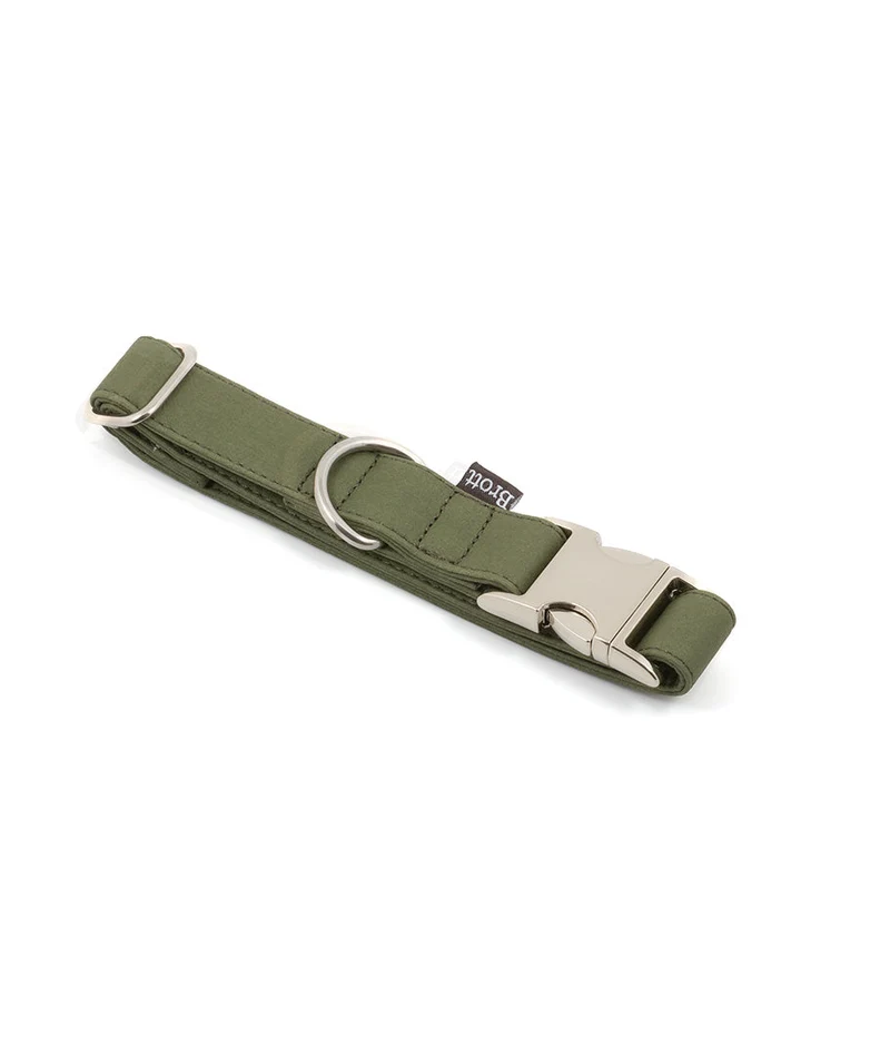 Collar perro Essence Green Musk silver