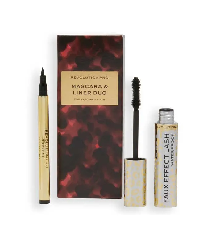 Revolution Pro Coffret Mascara & Liner – Olhar Definido
