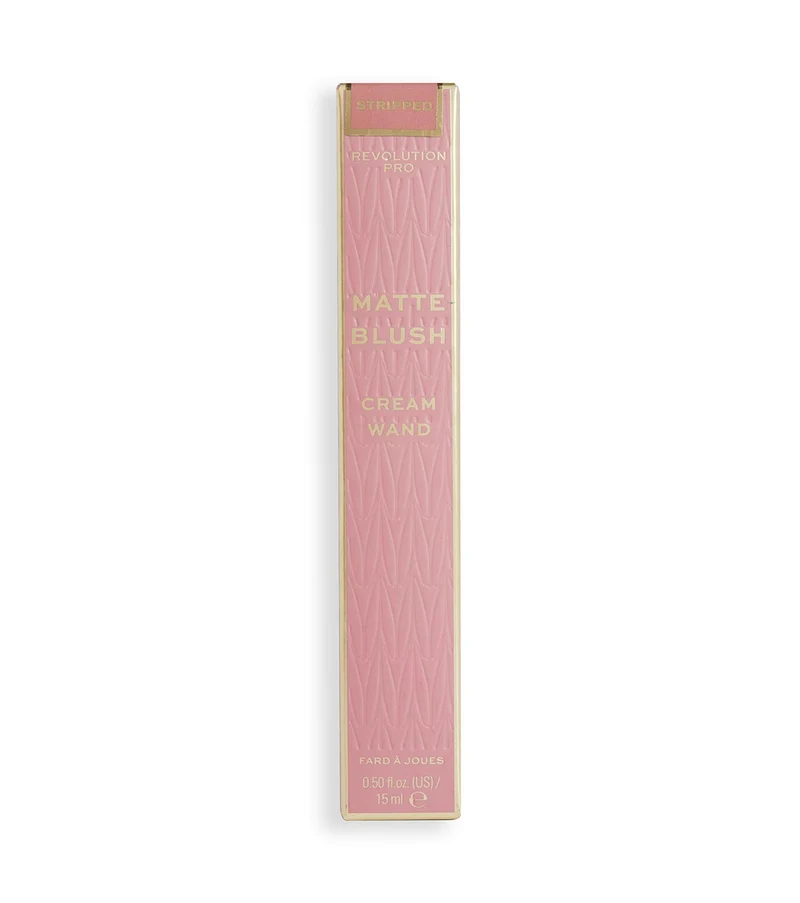Revolution Pro Iconic Matte Cream Blush Wand 15mL – Stripped Pink