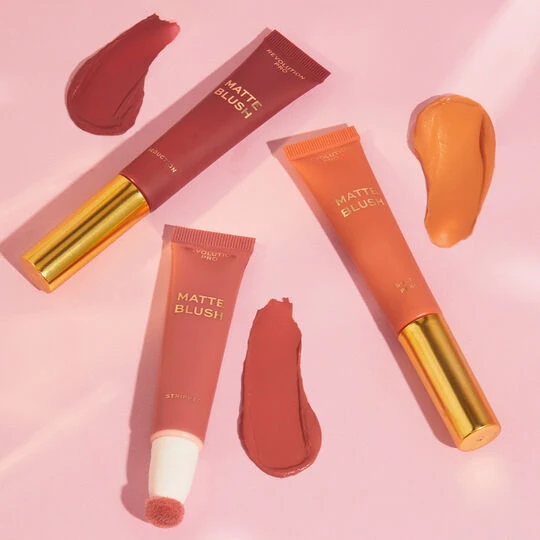 Revolution Pro Iconic Matte Cream Blush Wand 15mL – Seduction Berry
