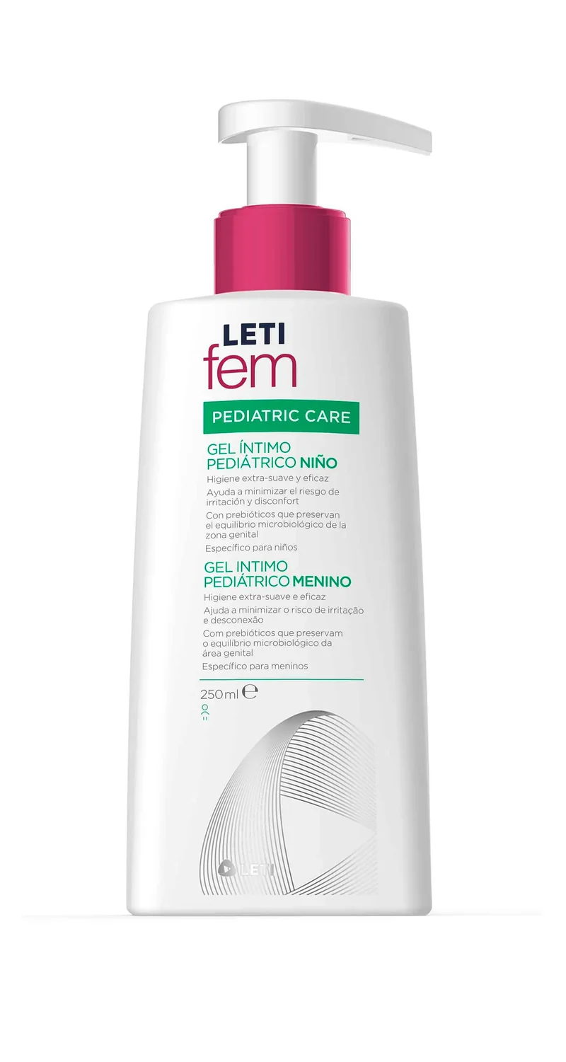 Letifem Pediátrico Gel Íntimo Menino 250mL – Higiene Íntima Suave