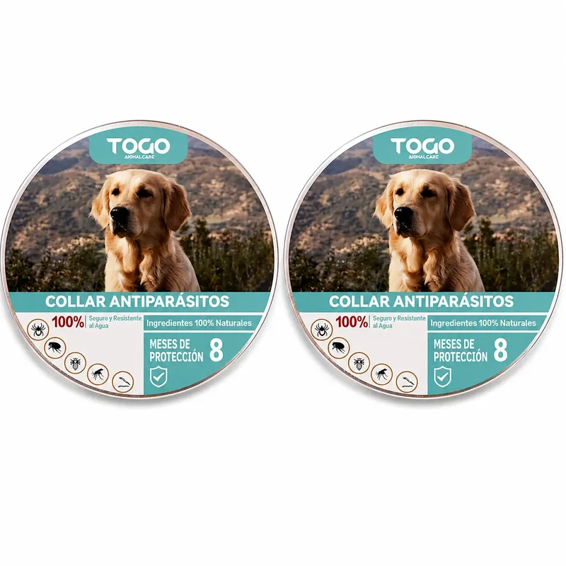 Pack Togo Anti-Parasite Repellent Collar For Dogs All Sizes