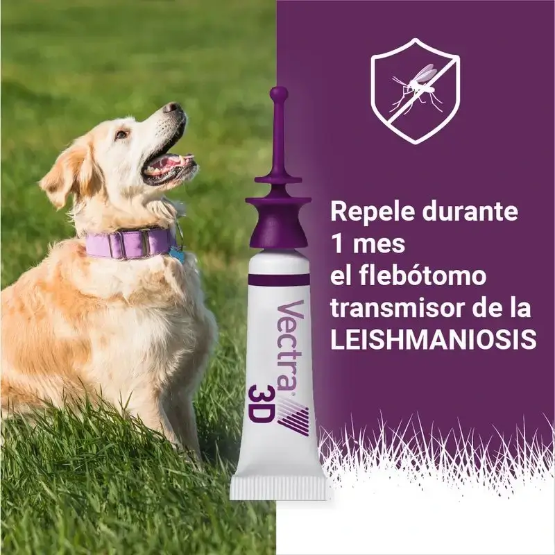 Vectra 3D Dog +40 kg, Pack 2 x 3 Pipettes