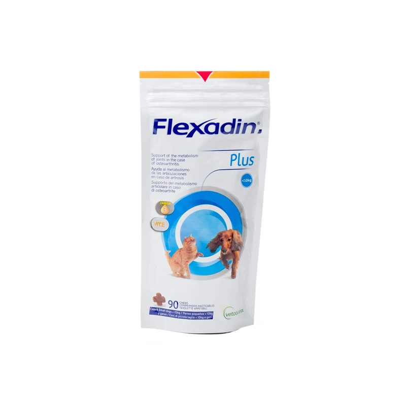 Flexadin Plus Cães e Gatos Pequenos x 90 comprimidos mastigáveis