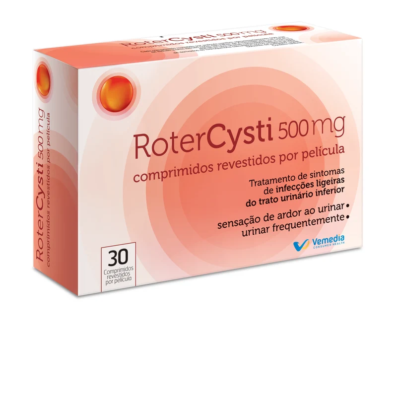 RoterCysti 500mg 30 Comprimidos