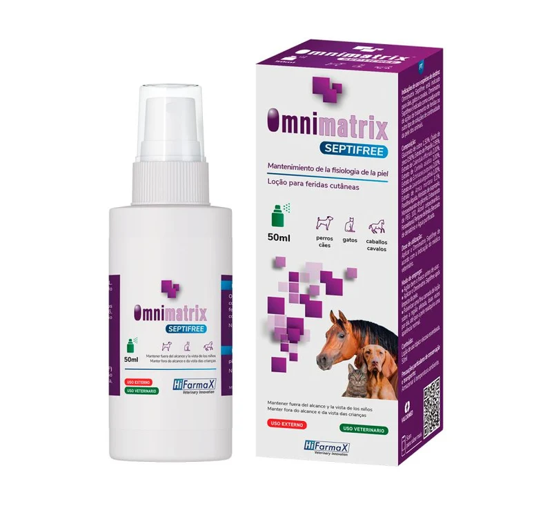 Omnimatrix Spray Feridas Cutâneas 50 mL