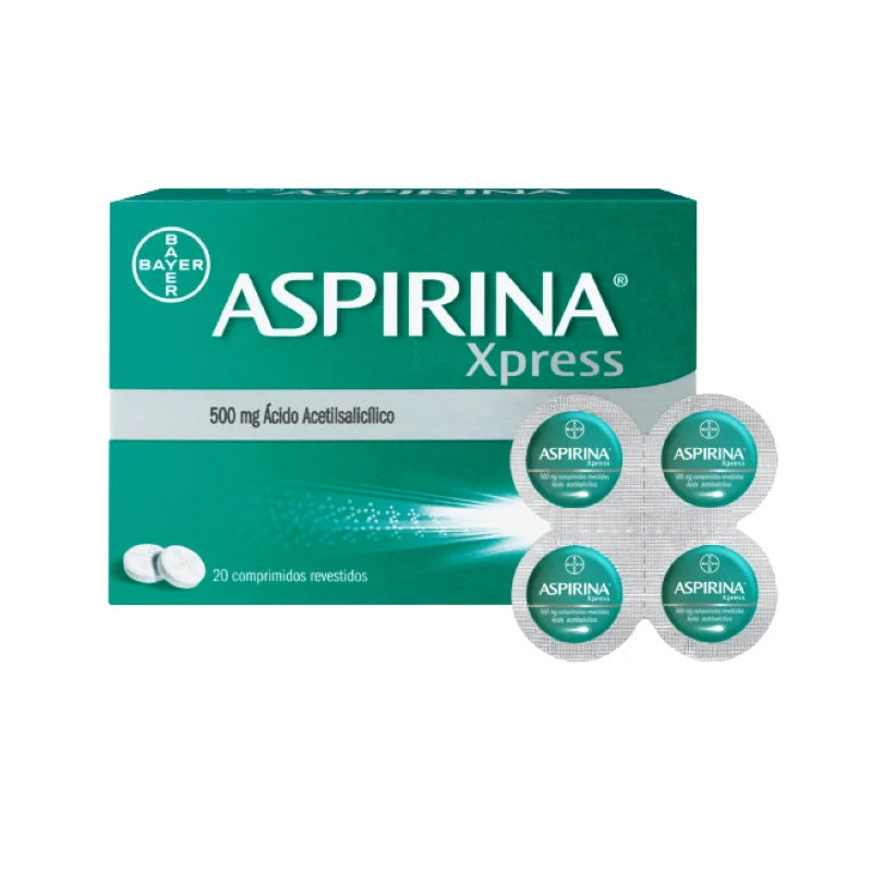 Aspirina Xpress 500 mg x 20 Comprimidos