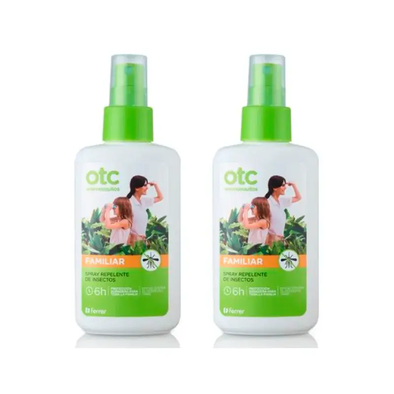 OTC Antimosquitos Familiar Spray Repelente 100 ml Pack 2 x 100 ml