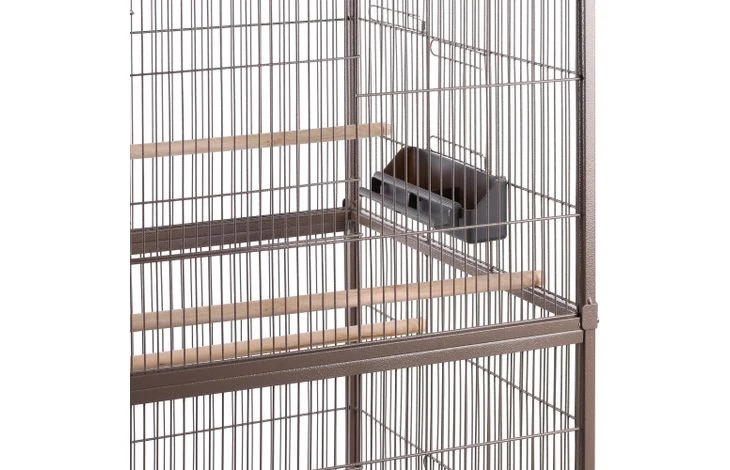 Aviario Sumba Taube - Aviario exterior para 8 aves - Aviario de aluminio - 79x52x134 cm - Aviario Flamingo