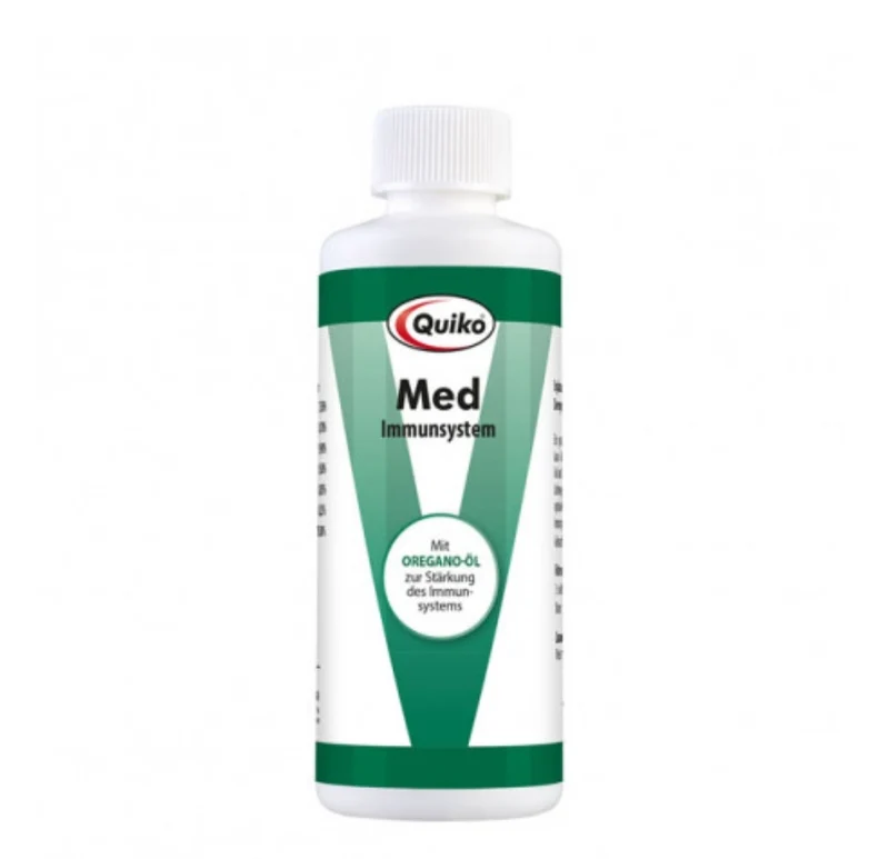 Med V Líquido 100 ml - Prevención y tratamiento de la coccidiosis (3 en 1) - Producto natural - Quiko