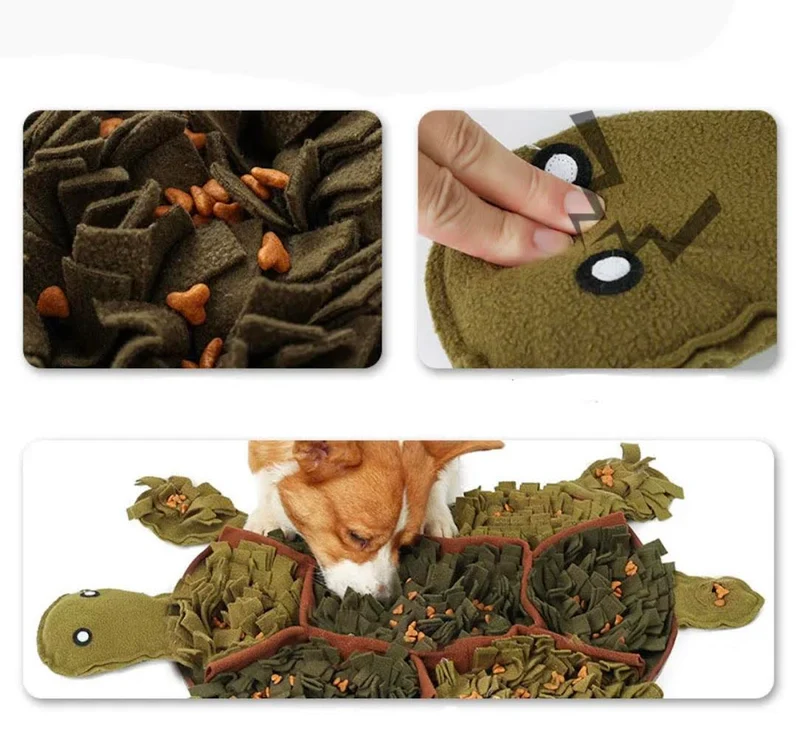 Turtle Dog Snuffle Mat