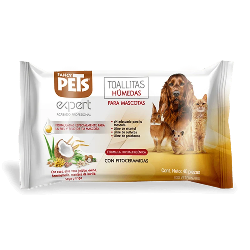 Toallitas Limpiadoras para Mascotas