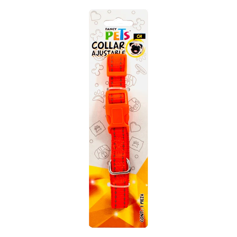 Collares de Nylon con Bandas Reflejantes