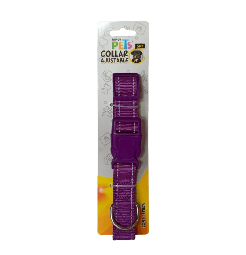 Collares de Nylon con Bandas Reflejantes