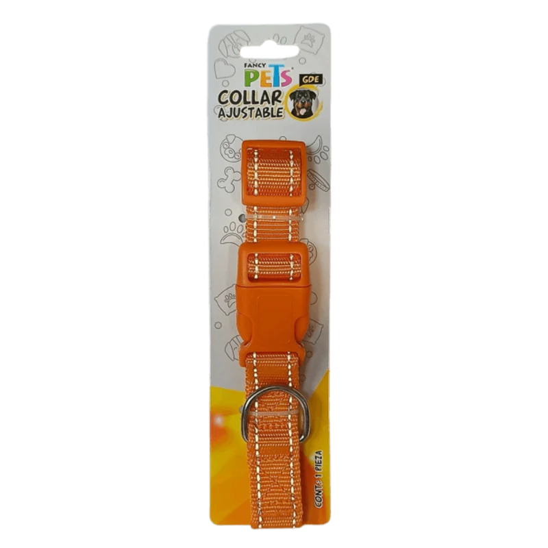 Collares de Nylon con Bandas Reflejantes
