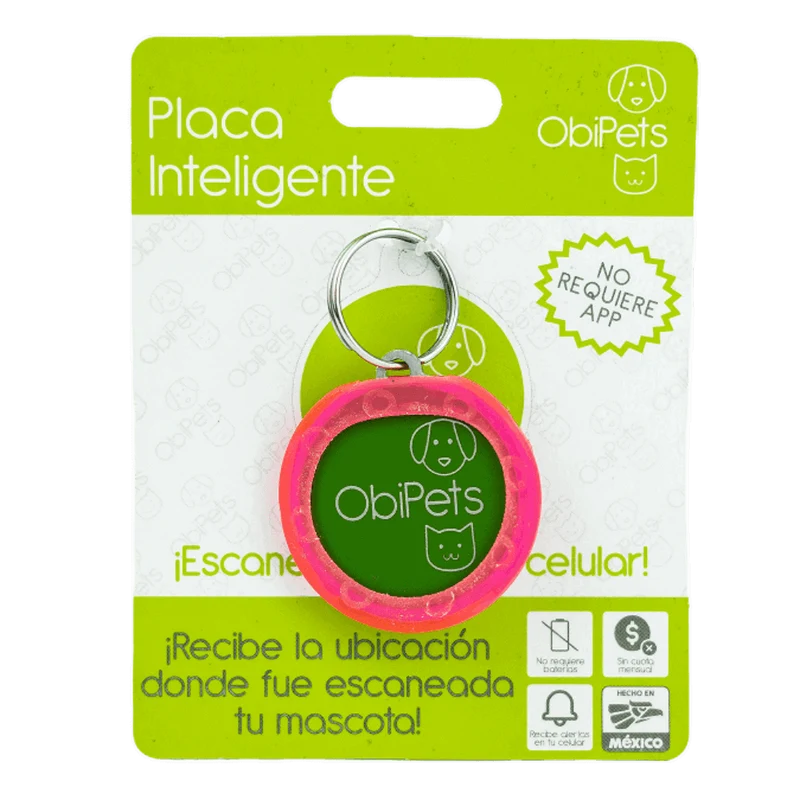 Placa Inteligente ObiPets (Geolocalizable)