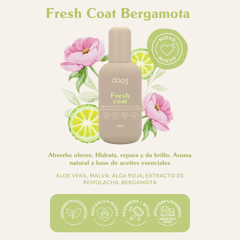The Doog Life Bruma de Bergamota Fresh Coat 200ml