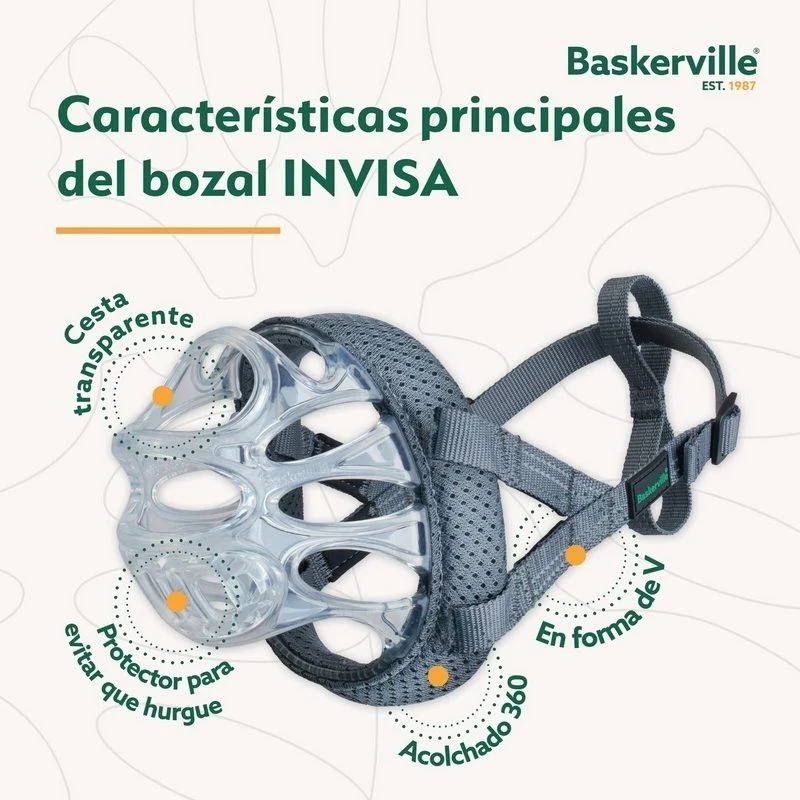 Baskerville Bozal Invisa