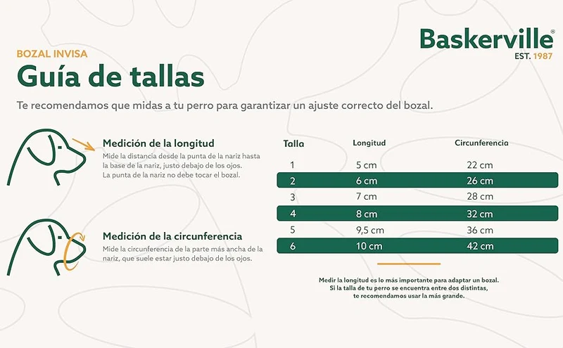 Baskerville Bozal Invisa