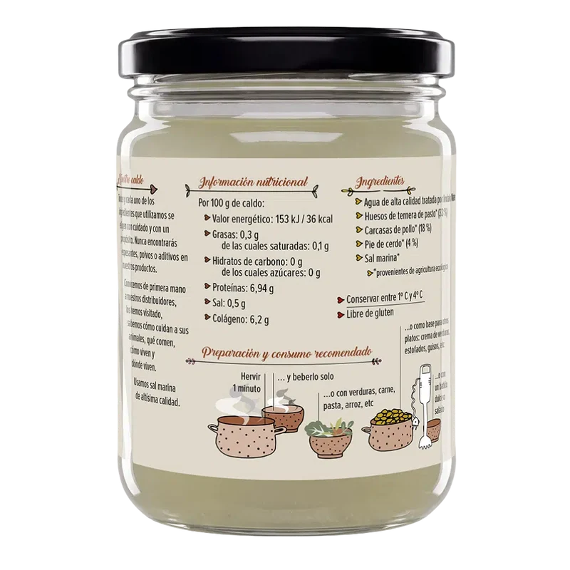 SantaPaciencia Caldo de Huesos ECO 400ml