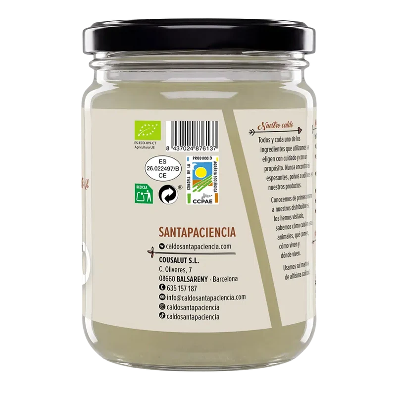 SantaPaciencia Caldo de Huesos ECO 400ml