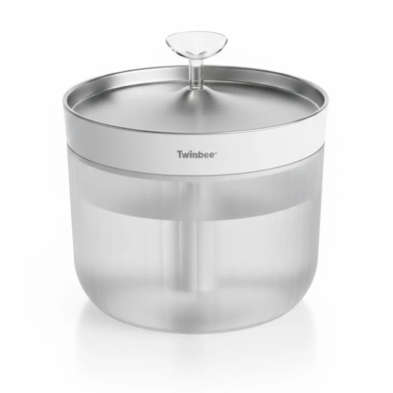 Twinbee P300su Bebedero Automático de Acero Inoxidable 2,5L