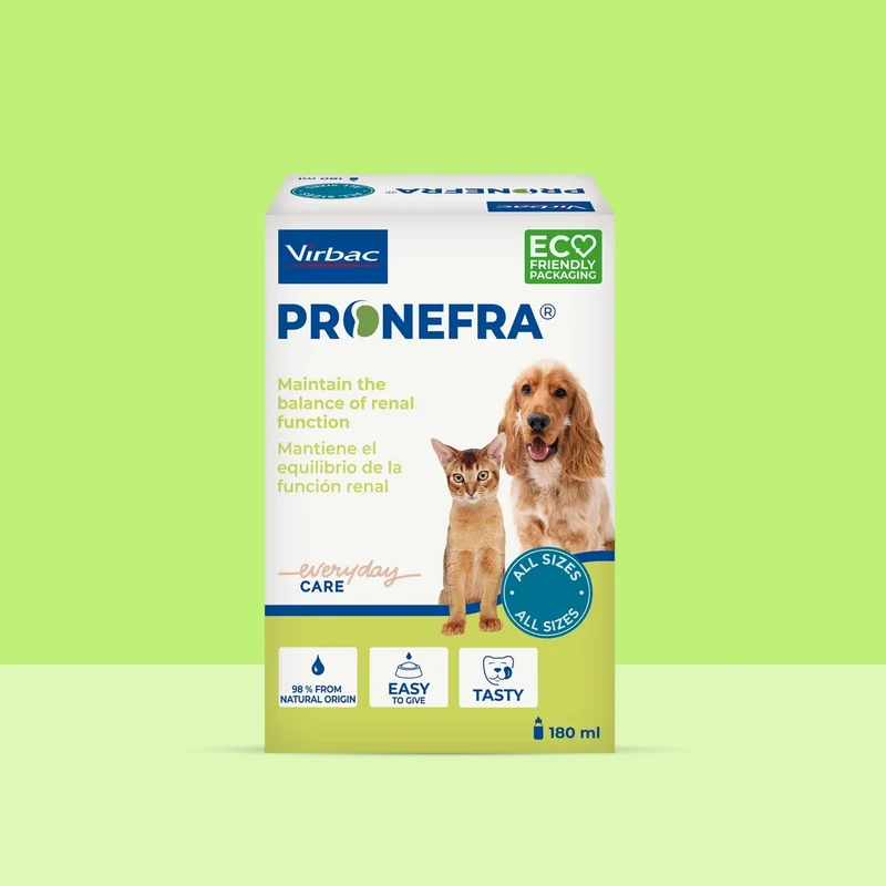 Pronefra® | Suspensión Oral para Apoyo de la Función Renal en Perros y Gatos