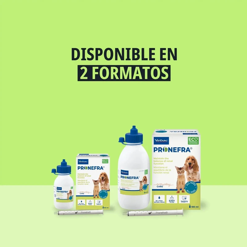 Pronefra® | Suspensión Oral para Apoyo de la Función Renal en Perros y Gatos