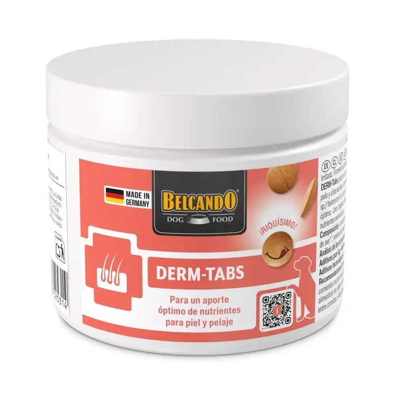 💊 BELCANDO Derm-Tabs | tabletas para el cuidado de la piel y pelo del perro