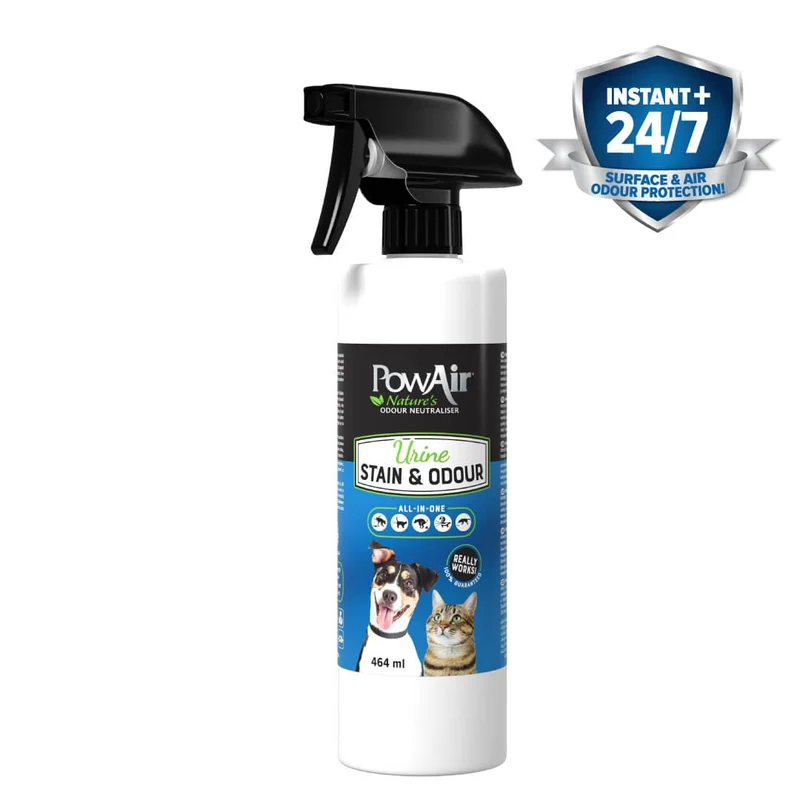 🐾 PowAir Kit Destructor de Manchas y Olores para Mascotas | Elimina olores y manchas de forma eficaz