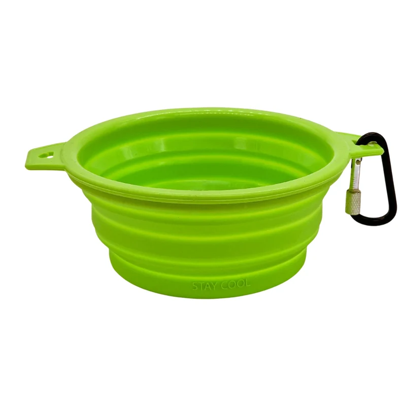 Dukier Bebedero Plegable Green para Perro