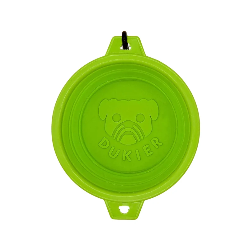 Dukier Bebedero Plegable Green para Perro