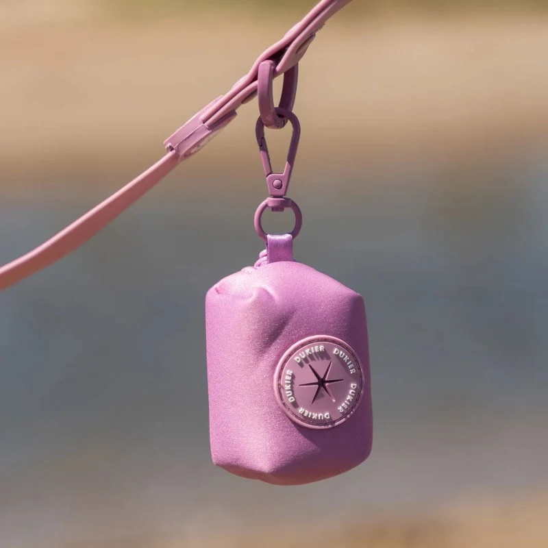 Dukier Porta Bolsas Mauve para Perro