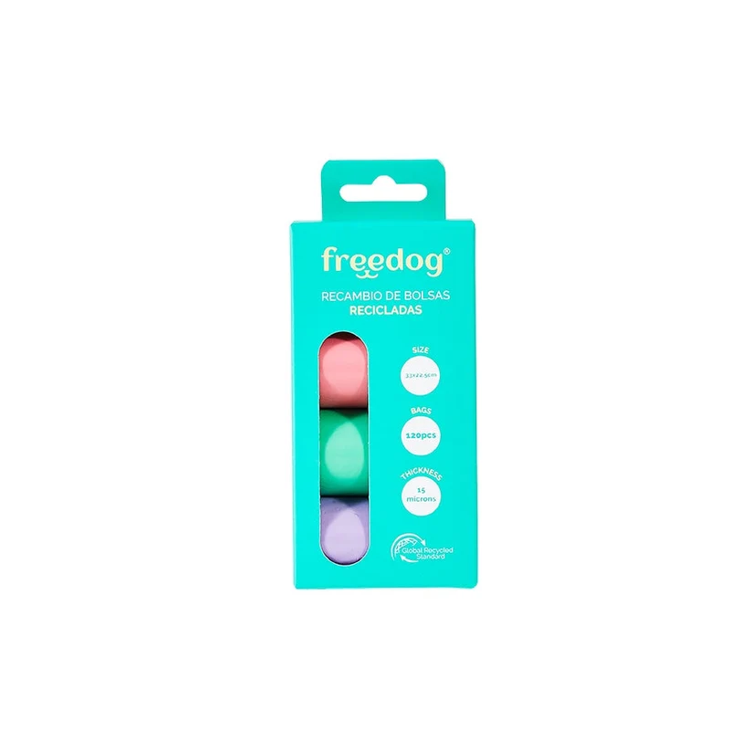 Freedog Bolsas Higiénicas Ecológicas 8x15 para Perros