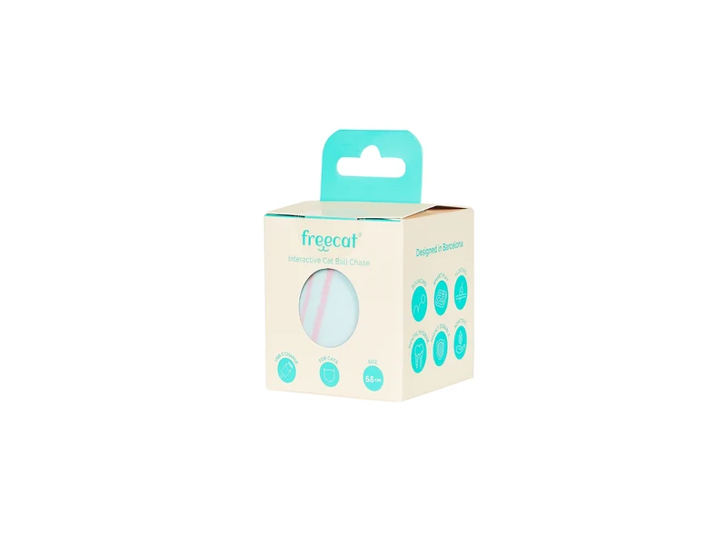 Freecat Pelota Interactiva Chase Turquesa