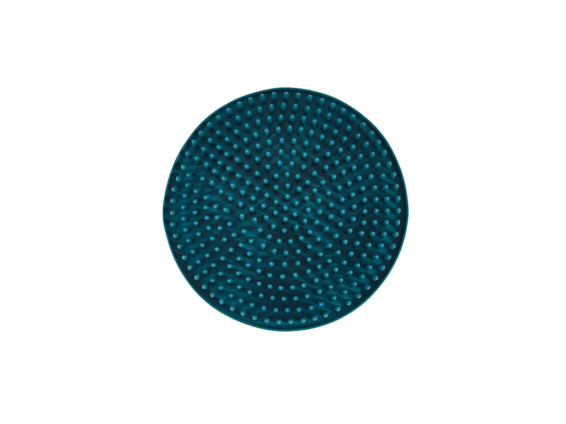 Freedog Alfombrilla de Lamido Strainer Azul Teal 25cm