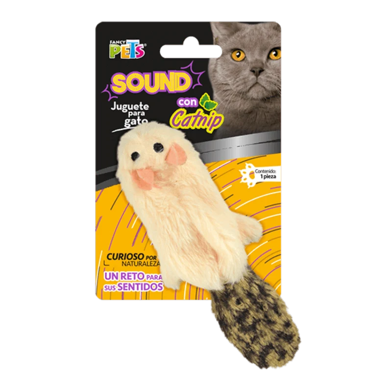 Roedores de Peluche con Catnip