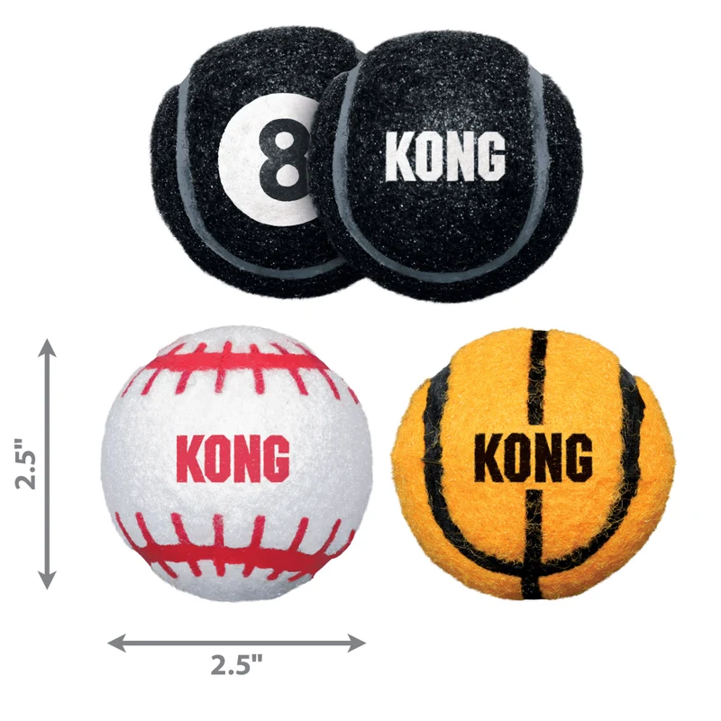 Pelotas Sport KONG (3 pzas)